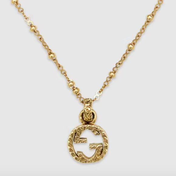 Authentic Gucci 18k Yellow Gold Necklace - proof of purchase included - Picture 1 of 8